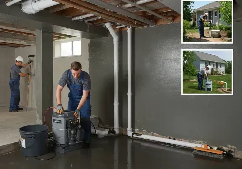 Basement Waterproofing and Flood Prevention process in Saint Jacob, IL